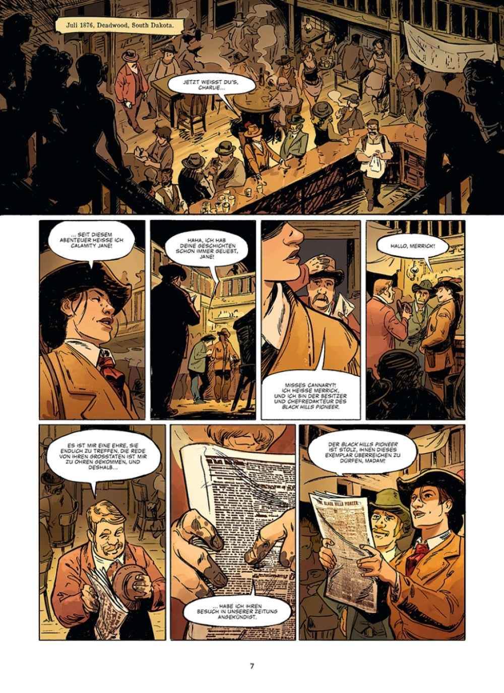 Die wahre Geschichte des Wilden Westens: Calamity Jane - Der Comixdealer