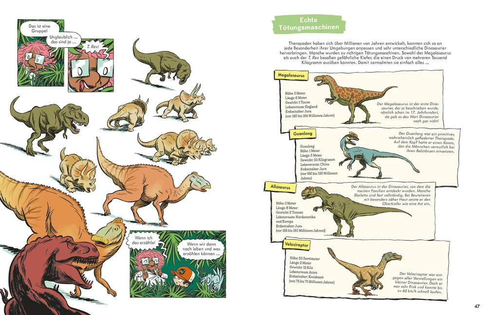 Dinosaurier Eine Zeitreise in ein Land vor unserer Zeit