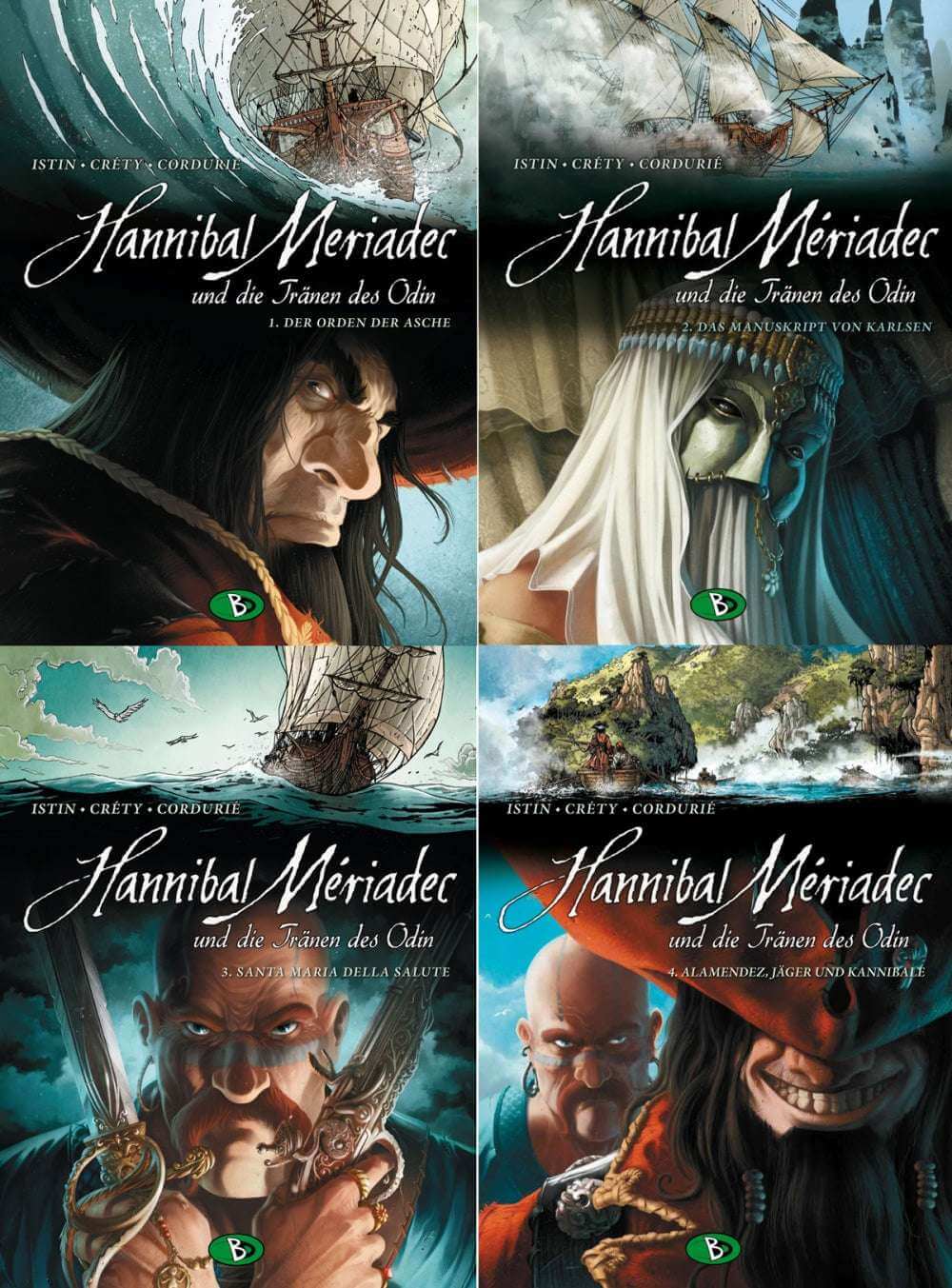 Hannibal Mériadec und die Tränen des Odin – Bundle (Band 1–4)