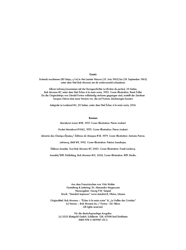 Bob Morane Classic #08 Das Tal der Klapperschlangen