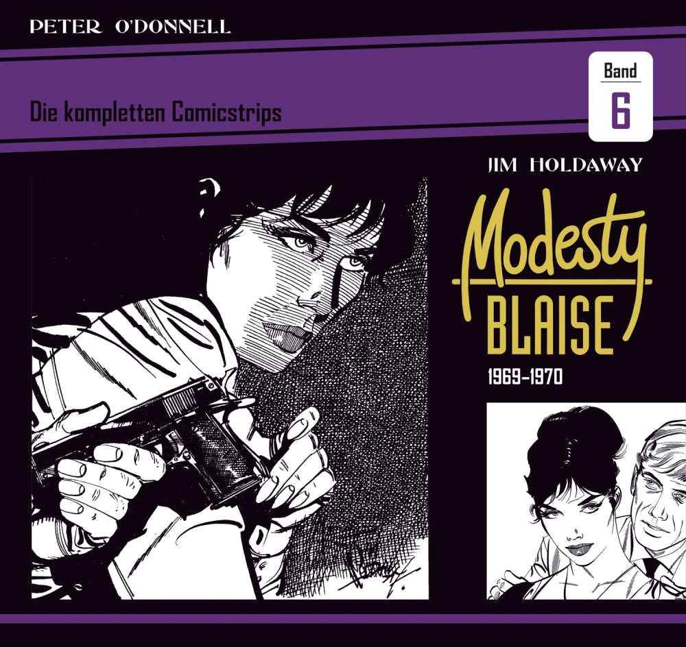 Modesty Blaise #6 Die kompletten Comicstrips - 1969 - 1970 - Der Comixdealer