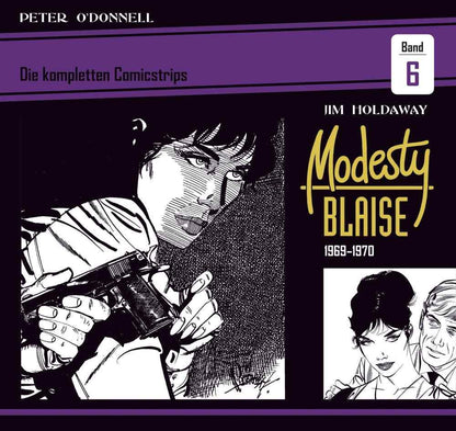 Modesty Blaise #6 Die kompletten Comicstrips - 1969 - 1970 - Der Comixdealer