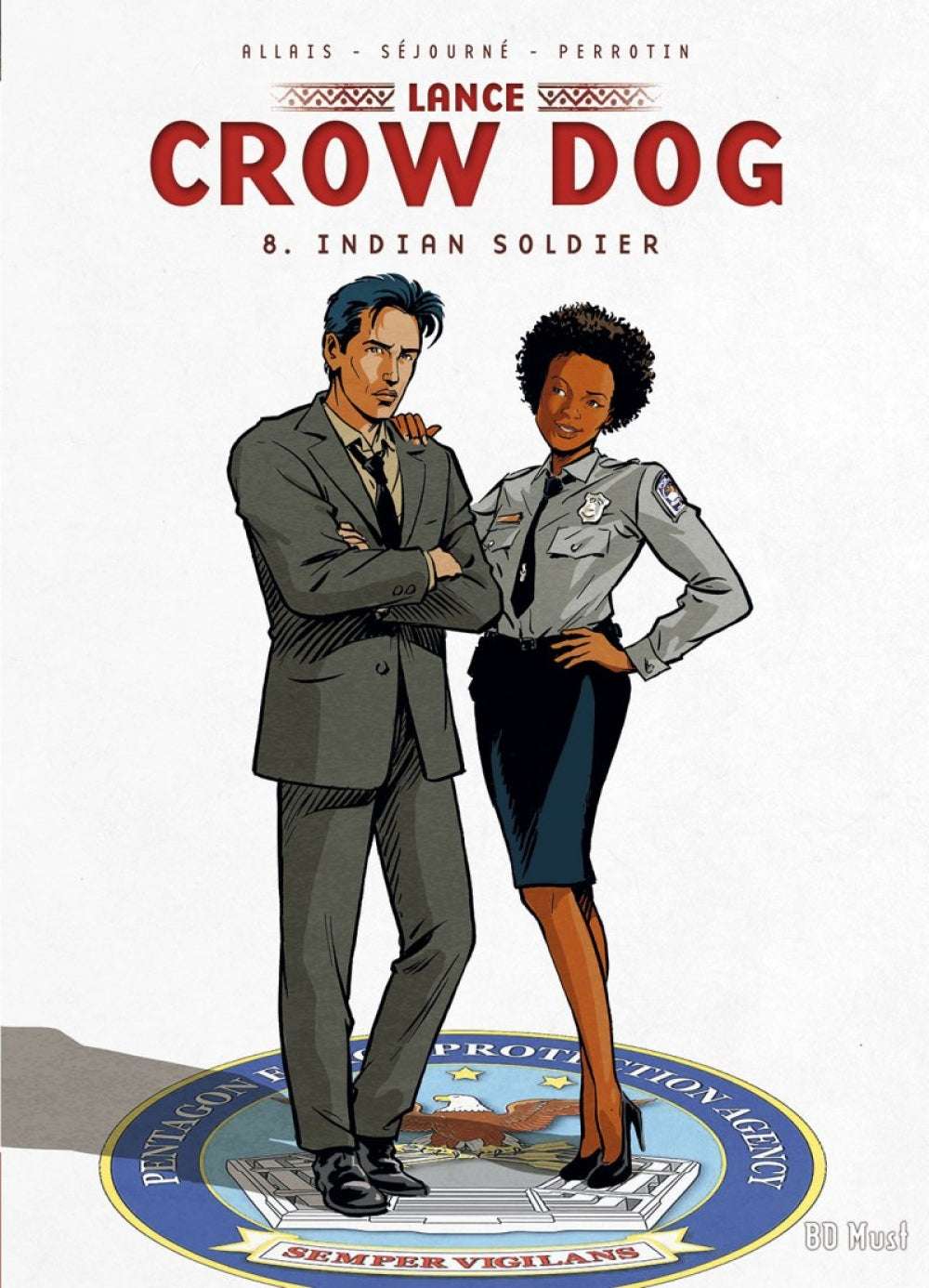 Lance Crow Dog 08 (ohne Ex-Libris) Indian Soldier