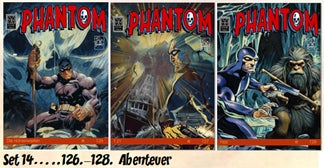 Phantom 126.-128. Abenteuer (ECR Verlag) 3 Hefte im Set
