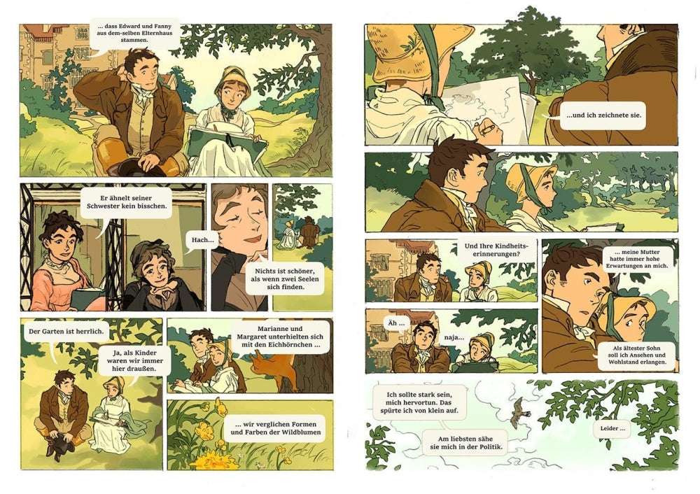 Verstand und Gefühl Die Graphic Novel nach Jane Austen