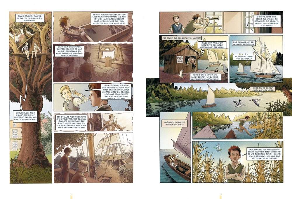 Jules Verne - Die Comic-Biografie