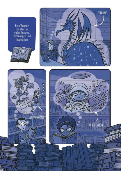 Nachts in der Bibliothek #1