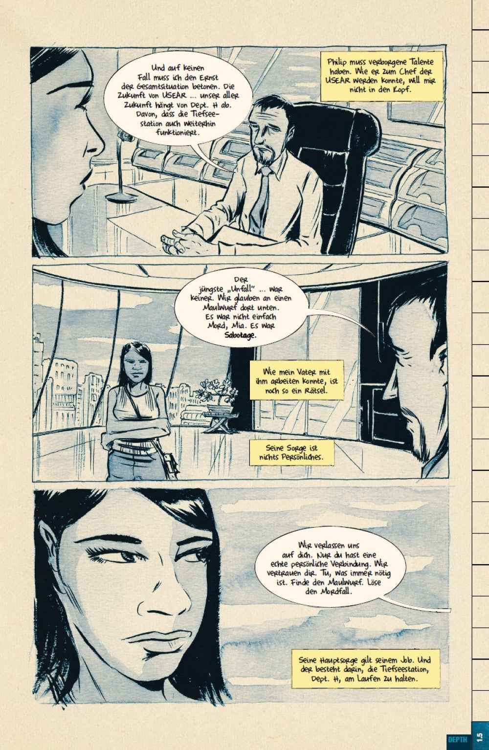 Dept.H - Omnibus #1 - Mord in elf Kilometern Tiefe