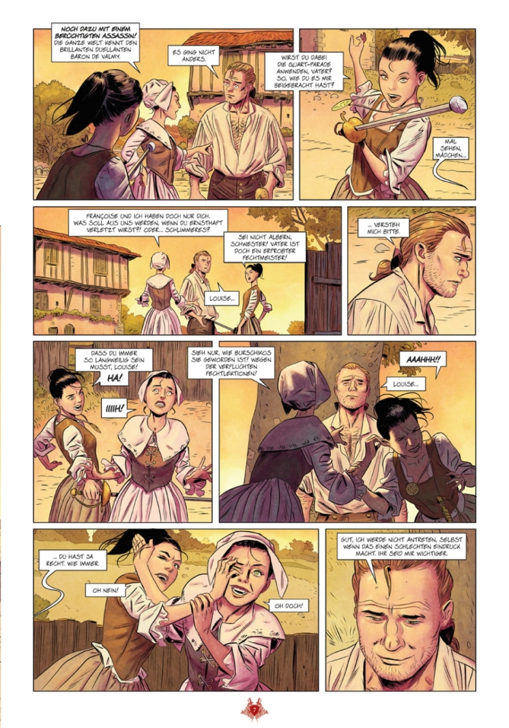 Die Duellantin #1 - Spitze und Finten