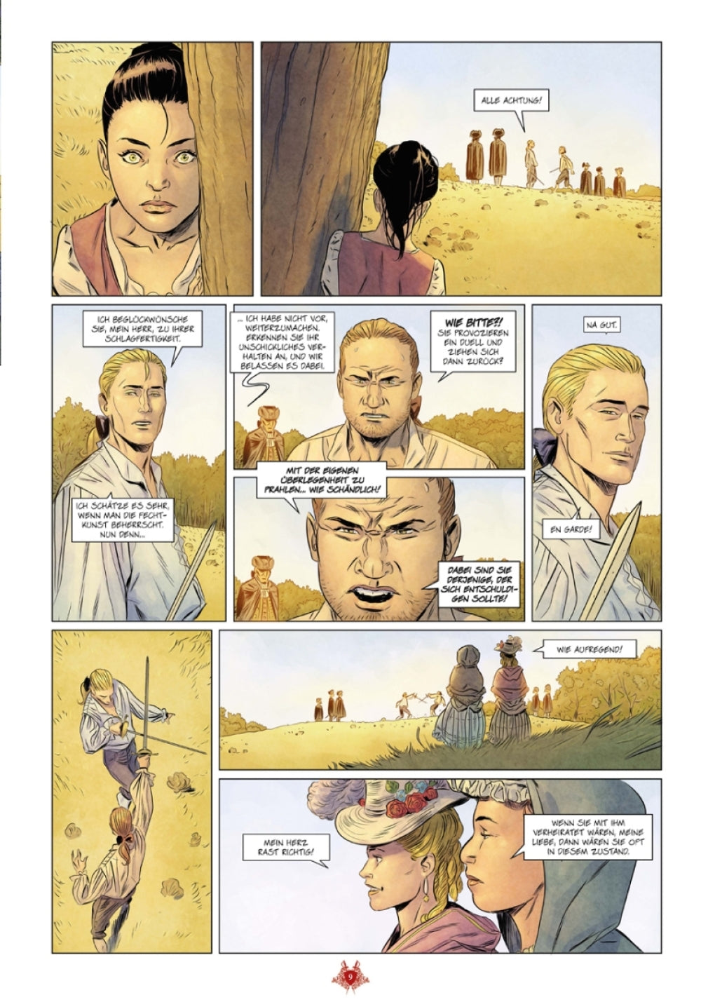 Die Duellantin #1 - Spitze und Finten