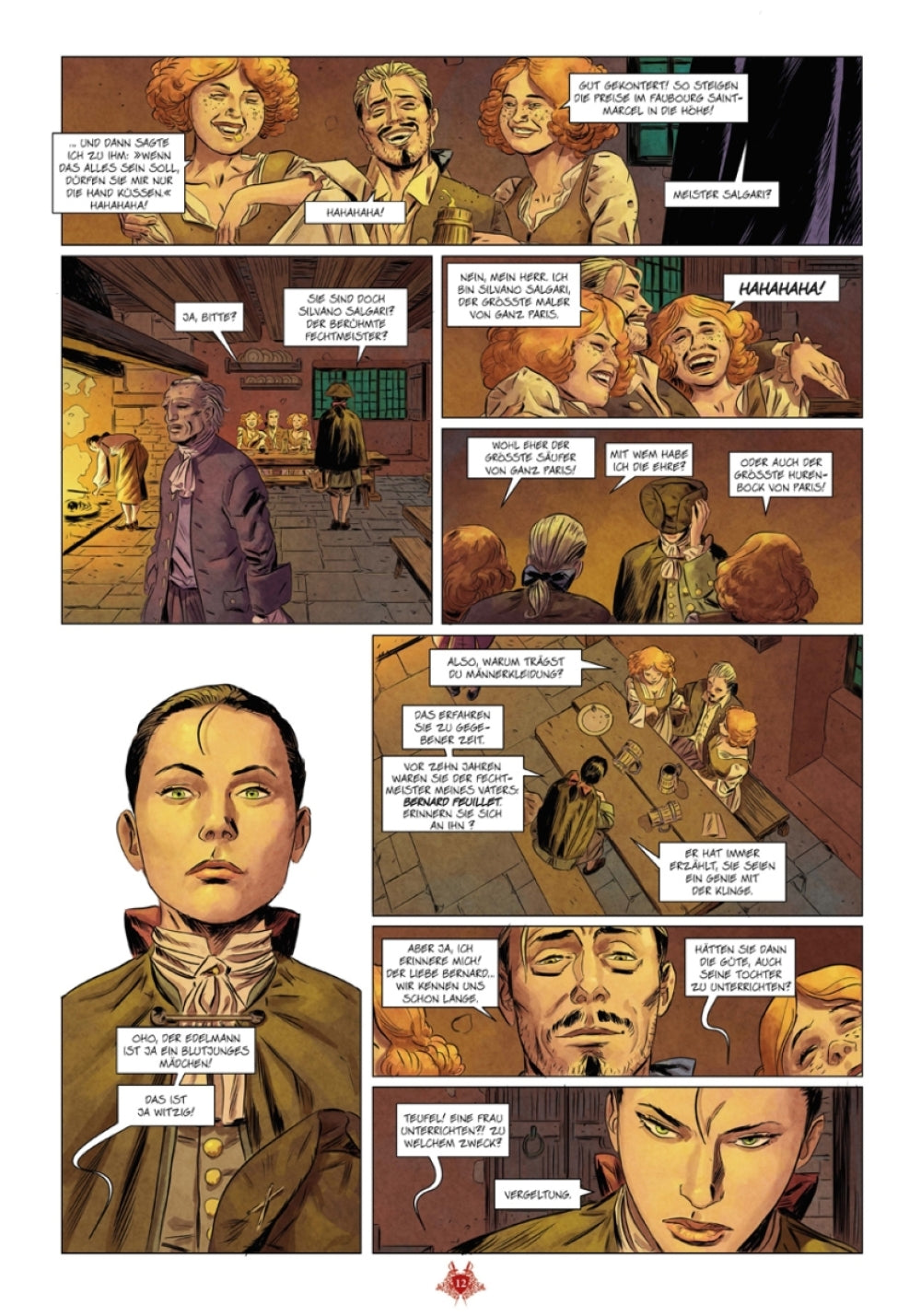 Die Duellantin #1 - Spitze und Finten