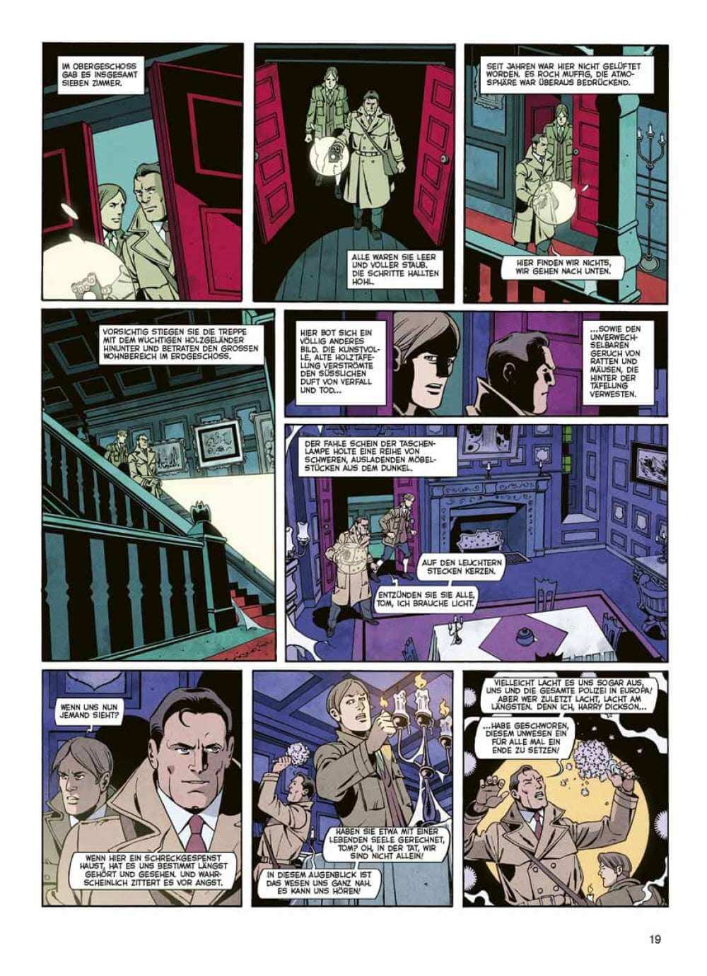 Harry Dickson 3 – Der Vampir mit den roten Augen