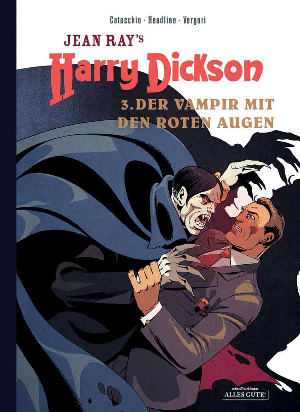 Harry Dickson 3 – Der Vampir mit den roten Augen