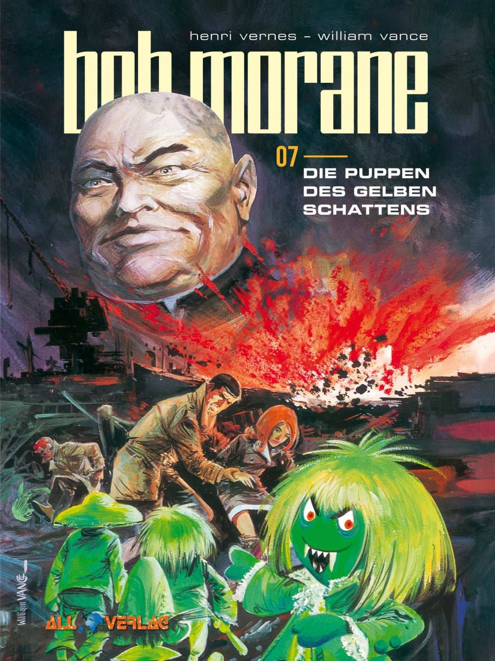 Bob Morane (All Verlag) 07 Die Puppen des gelben Schatten