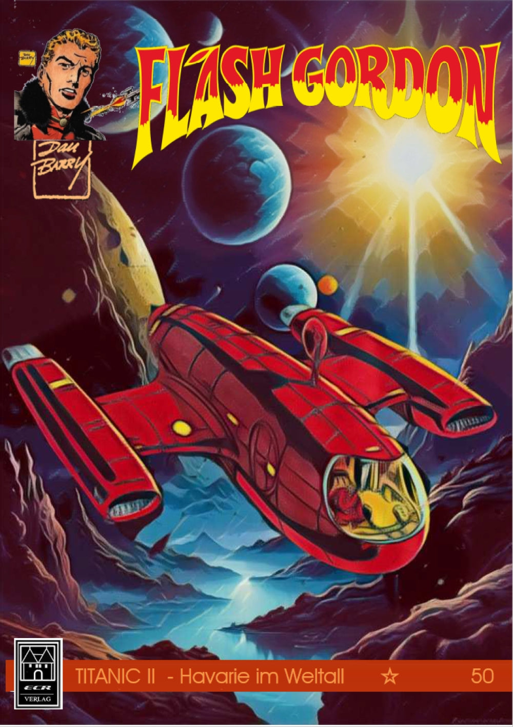 Flash Gordon - 50. Abenteuer Variant (ECR Verlag) - Titanic II