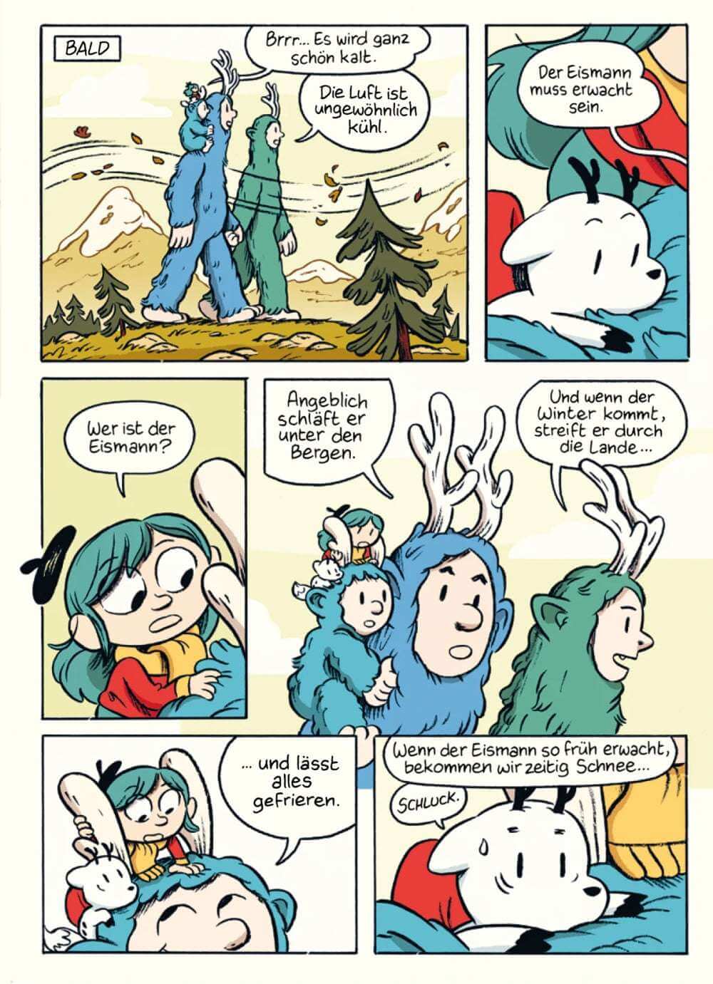 Hilda und Hörnchen #2 - Der Eismann erwacht