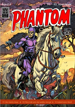 Phantom 91.-93. Abenteuer Hardcover (ECR Verlag) – Cover