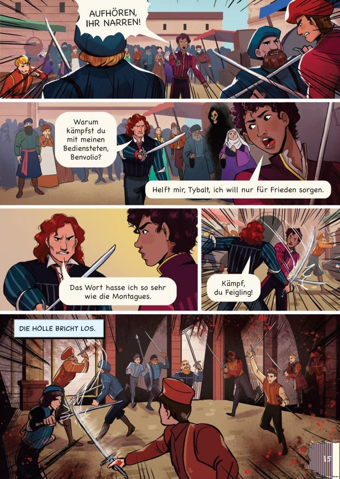 Romeo und Julia - Die Graphic Novel nach William Shakespeare