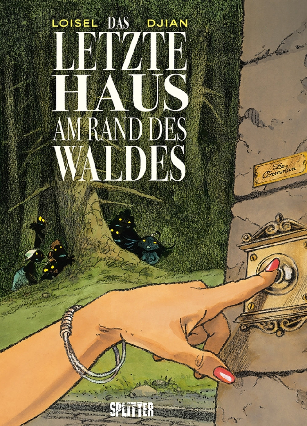 Das letzte Haus am Rand des Waldes