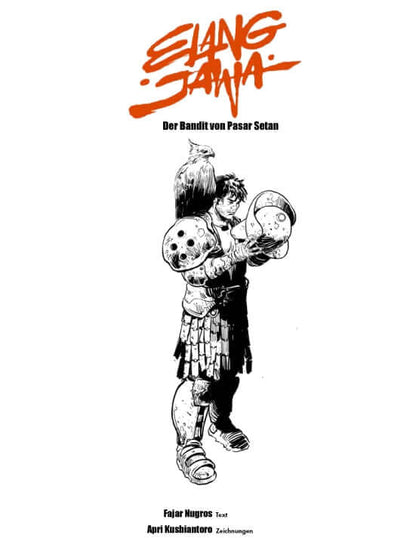 Elang Jawa #1 Der Pirat von Pasar Setan Cover illustration featuring a bandit character.