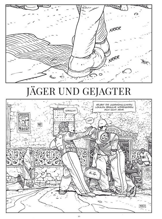 Die hermetische Garage - Jäger und Gejagter