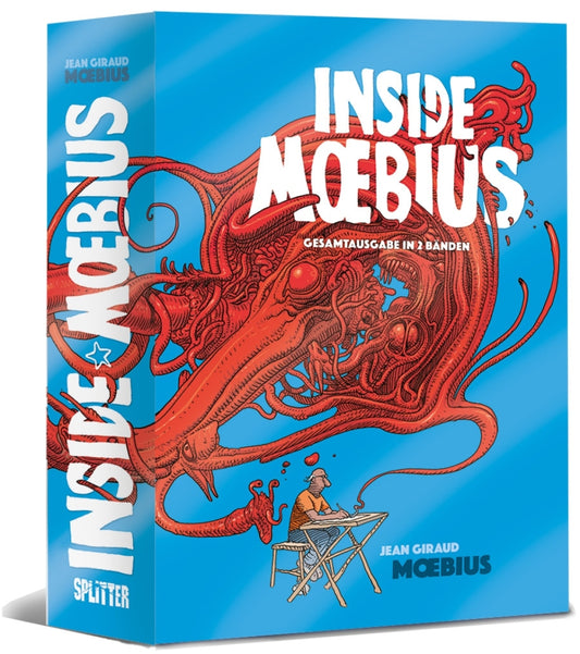 Inside Moebius (limitierte Vorzugsausgabe) – 20 Jahre Splitter Verlag – limitierte Sonderausgabe – Cover