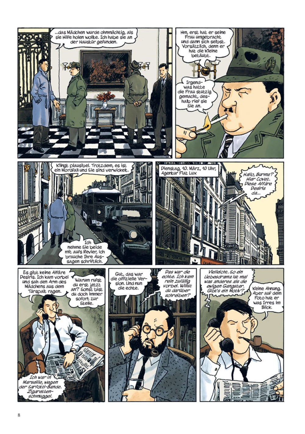 Nestor Burma: Wer einmal auf dem Friedhof liegt...(Neue Edition)