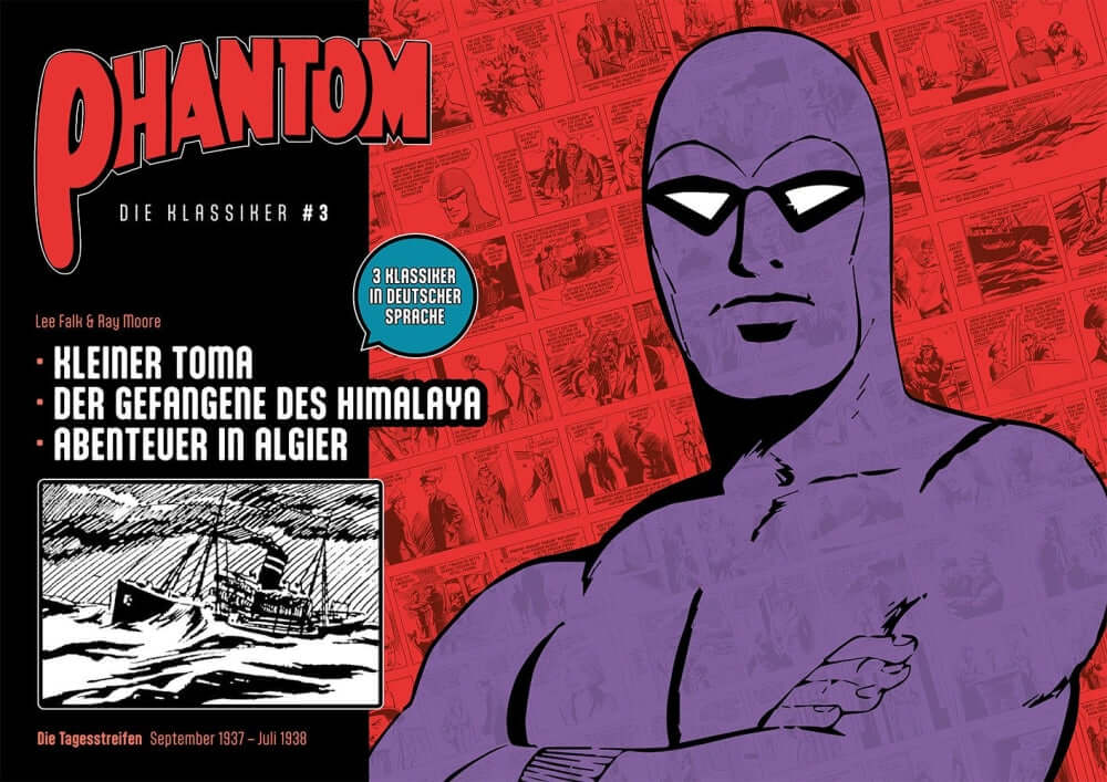 Phantom - Die Klassiker #3 - Kleiner Toma, Der Gefangene des Himalaya, Abenteuer in Algier
