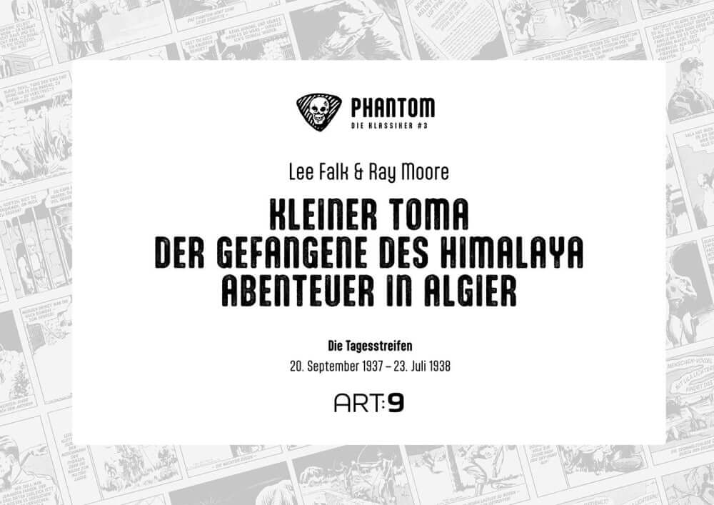 Phantom - Die Klassiker #3 - Kleiner Toma, Der Gefangene des Himalaya, Abenteuer in Algier