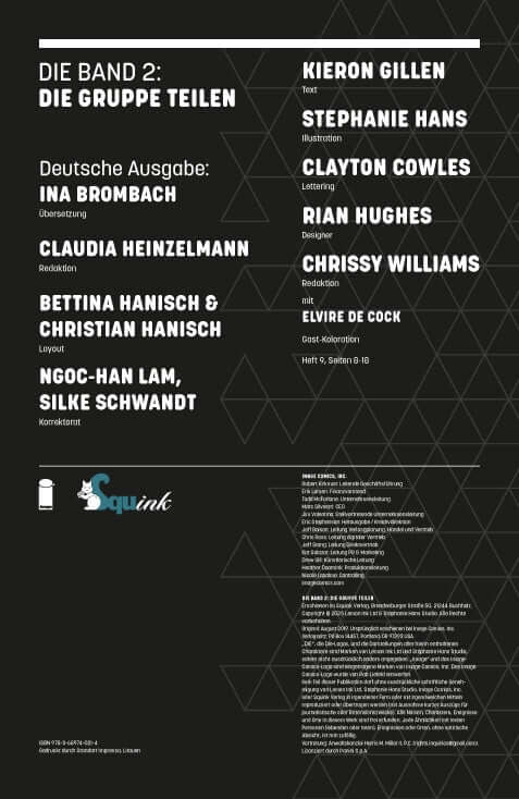 DIE Band #2 - Die Gruppe teilen