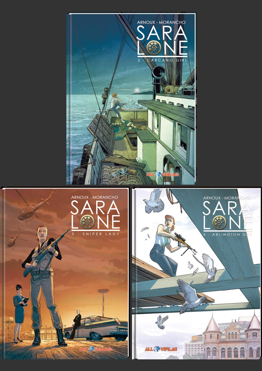 Sara Lone 2-4 (3 Bücher)