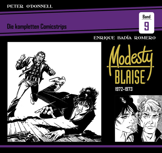 Modesty Blaise #9 Die kompletten Comicstrips - 1972 - 1973