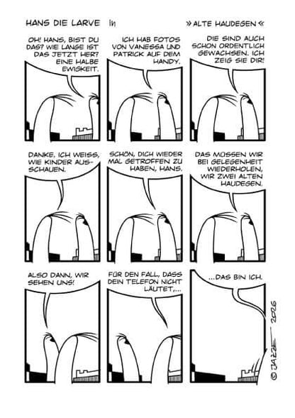 Hans die Larve #5 - Haarlos