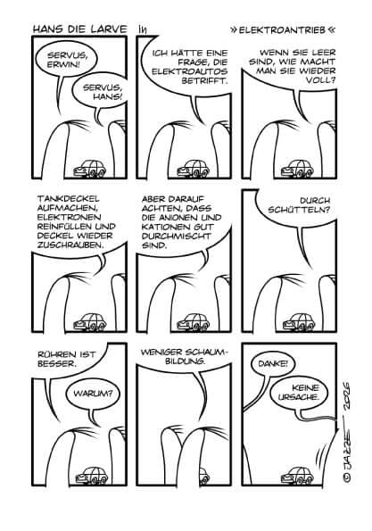 Hans die Larve #5 - Haarlos