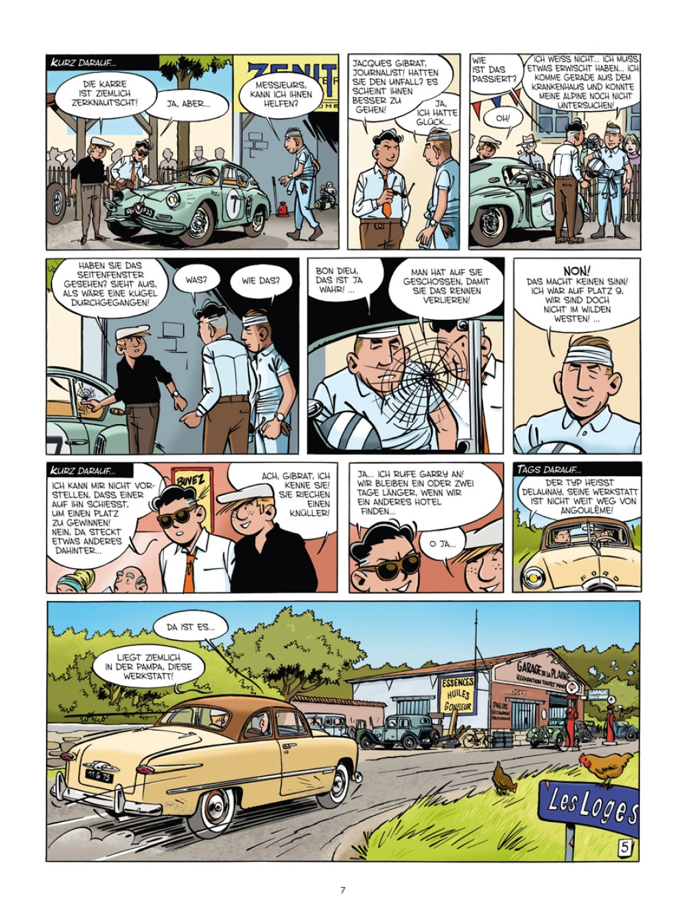 Die Abenteuer von Jacques Gibrat #11 -  Der große Preis von Angoulême