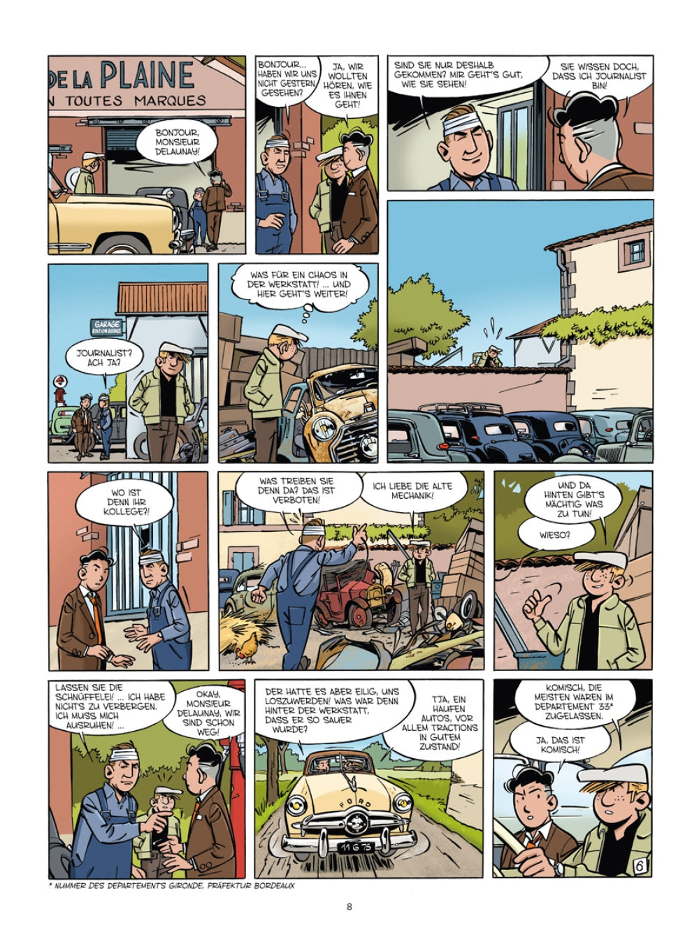Die Abenteuer von Jacques Gibrat #11 -  Der große Preis von Angoulême