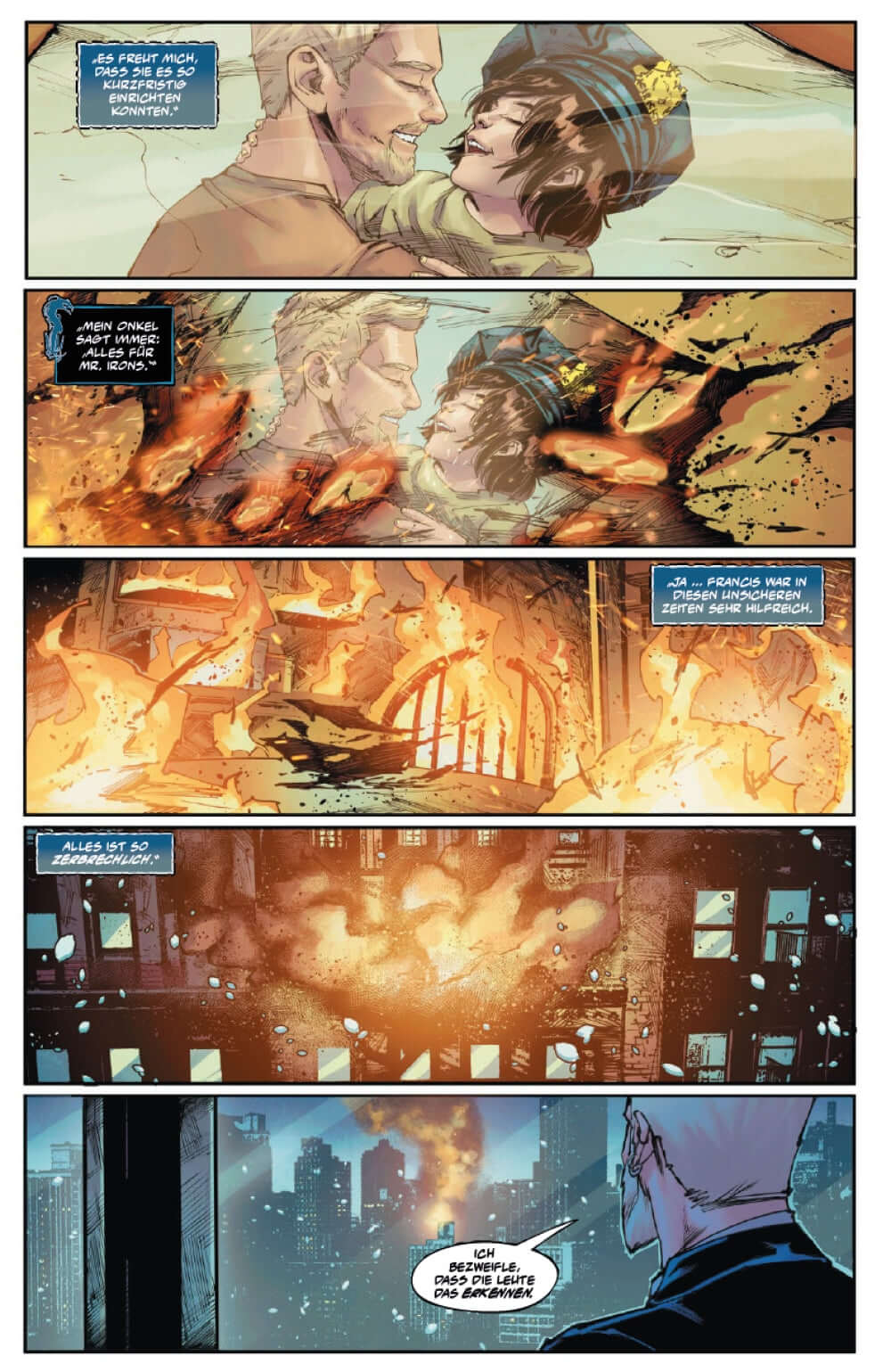 Witchblade #2 SC comic page showcasing dramatic scenes with action and emotional moments.