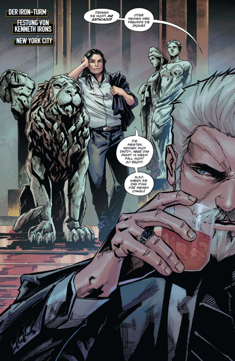 Innenseite aus dem modernen Witchblade Reboot