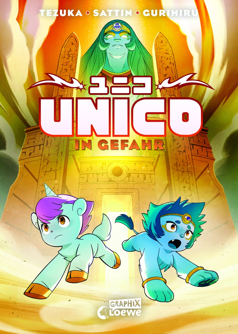 Unico 3 (Hardcover) – Unico in Gefahr – Cover