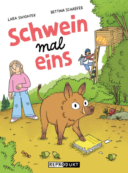 Schweinmaleins – Cover
