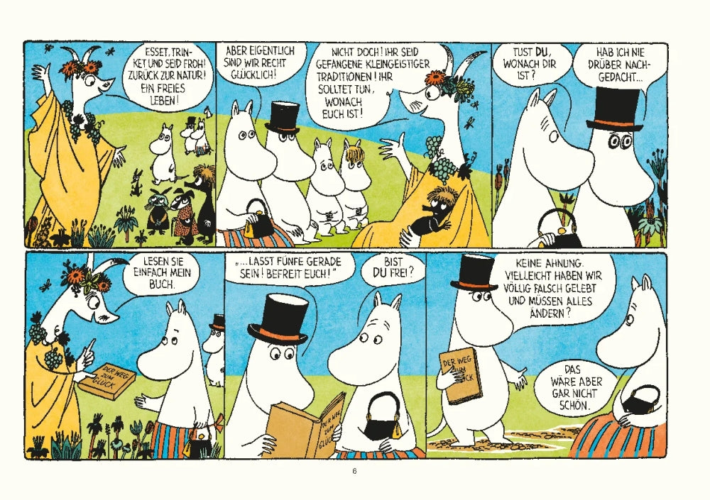Mumin beginnt ein neues Leben