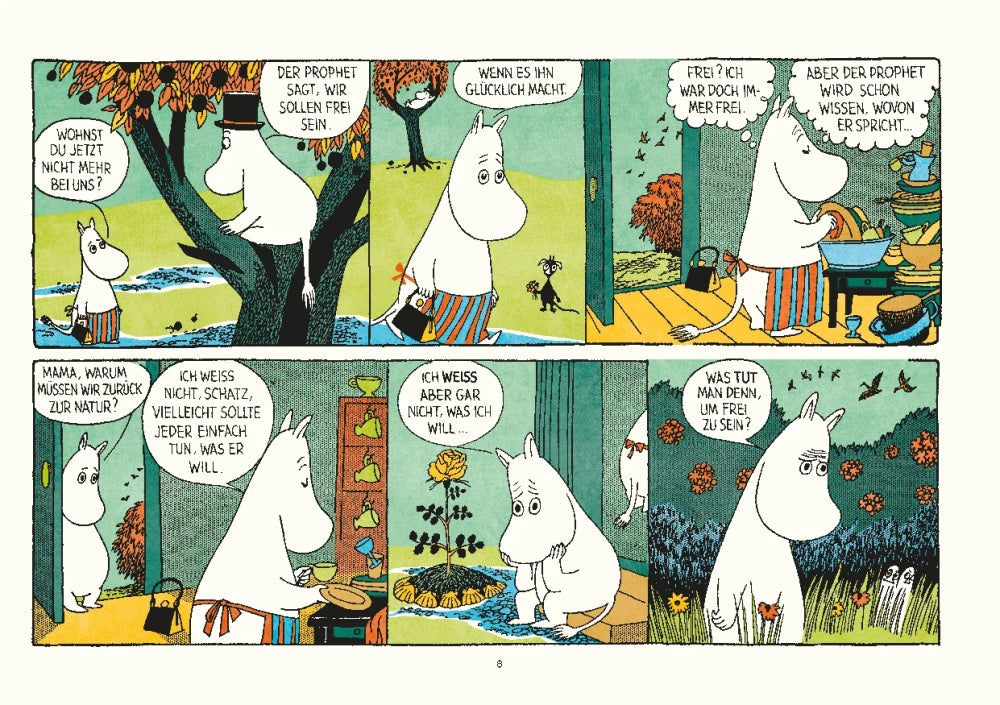 Mumin beginnt ein neues Leben
