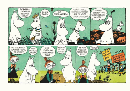 Mumin beginnt ein neues Leben