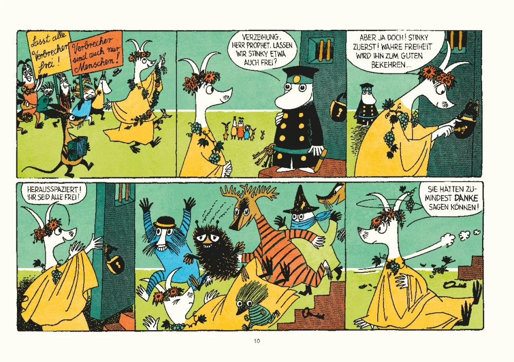 Mumin beginnt ein neues Leben