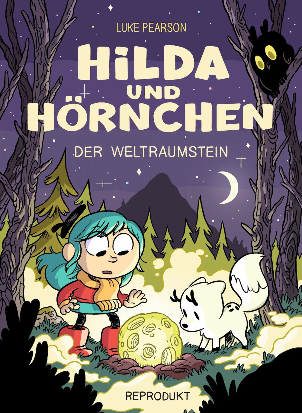 Hilda und Hörnchen 3 – Der Weltraumstein – Cover