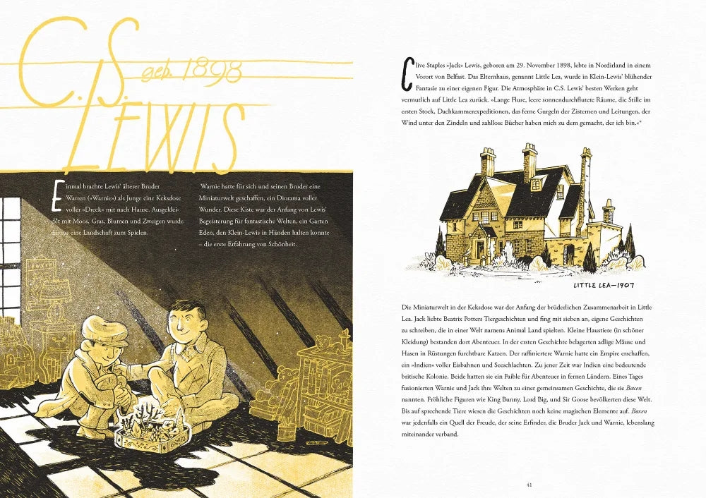 Die Weltenerschaffer Von Mittelerde bis Narnia: Die fantastische Freundschaft von C.S. Lewis & J.R.R. Tolkien