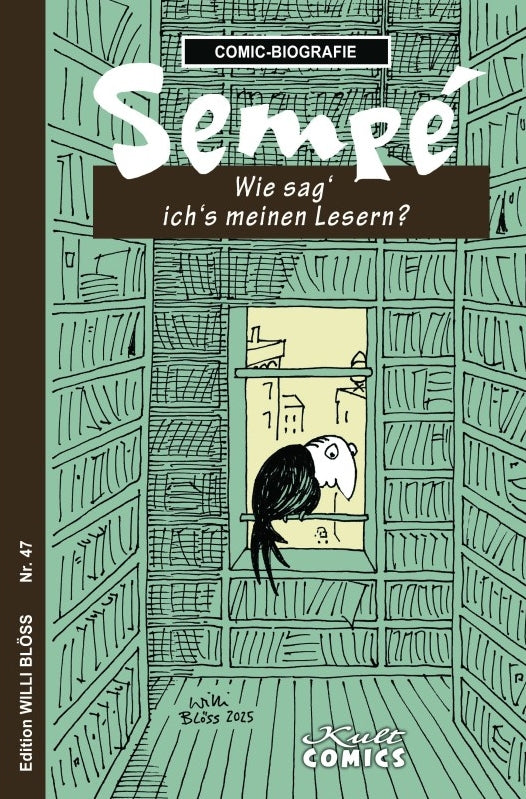 Comic-Biografie - Sempé – Wie sag´ ich´s meinen Lesern? – Cover