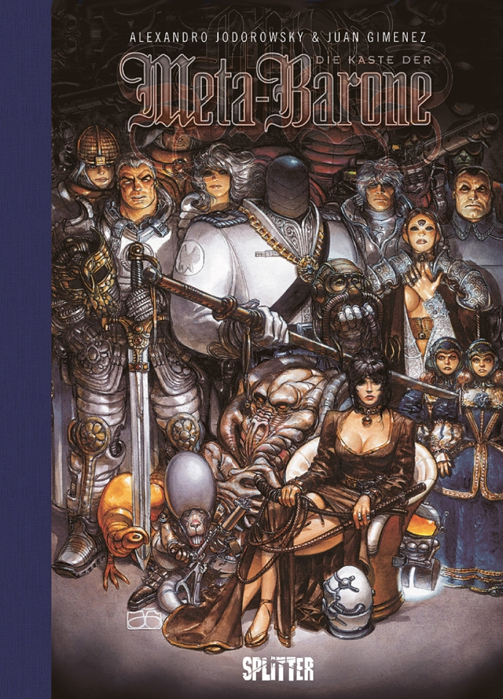 Die Kaste der Meta-Barone Gesamtausgabe (limitierte Sonderedition) – 20 Jahre Splitter Verlag – Cover