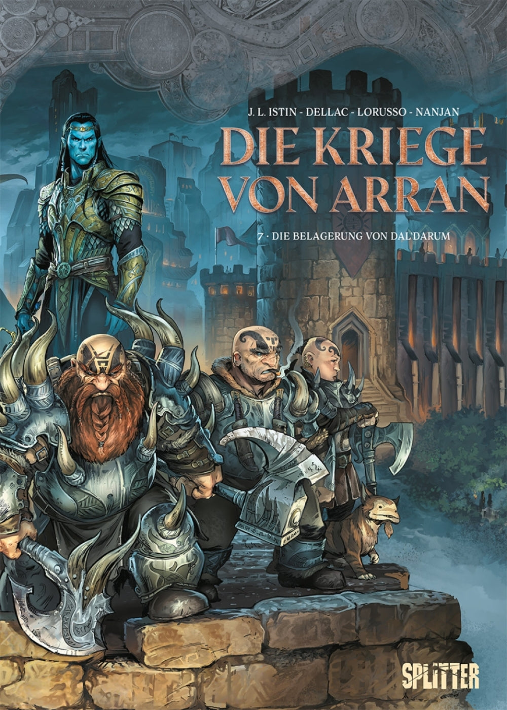 Die Kriege von Arran 7 – Die Belagerung von Dal Darum – Cover