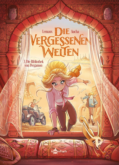 Die vergessenen Welten 3 – Die Bibliothek von Pergamon – Cover